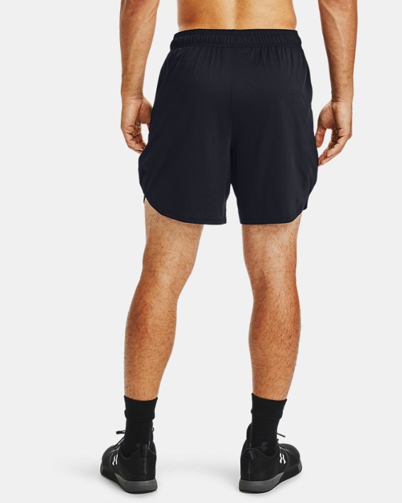 Pantalones cortos de entrenamiento de 18 cm UA Stretch, Black, pdpMainDesktop image number 1